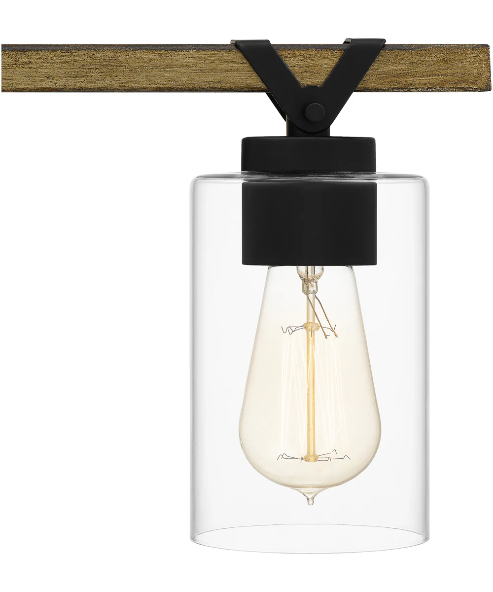 Devon Court Large 3-light Bath Light Matte Black - Image 6