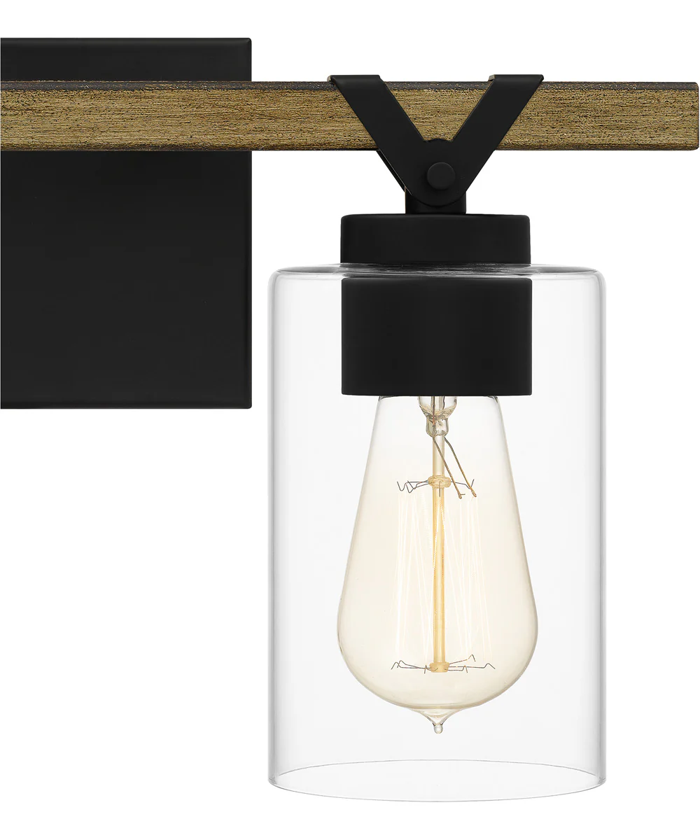 Devon Court Medium 2-light Bath Light Matte Black - Image 6