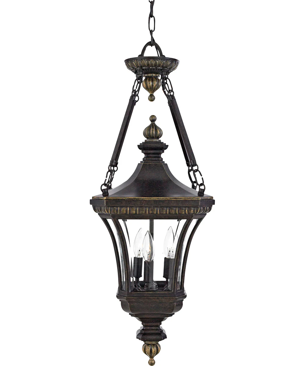 Devon Large 3-light Outdoor Pendant Light Imperial Bronze - Image 2