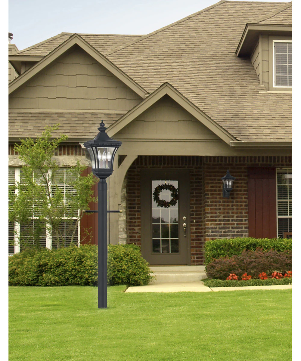 Devon Medium 3-light Outdoor Post Light Imperial Bronze - Image 3