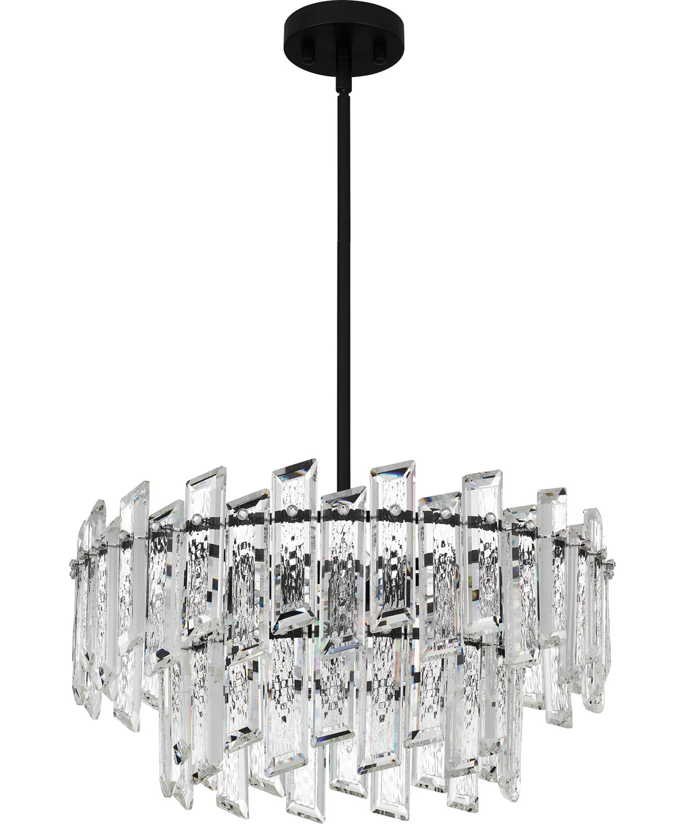 Dion 6-light Pendant Matte Black - Image 2