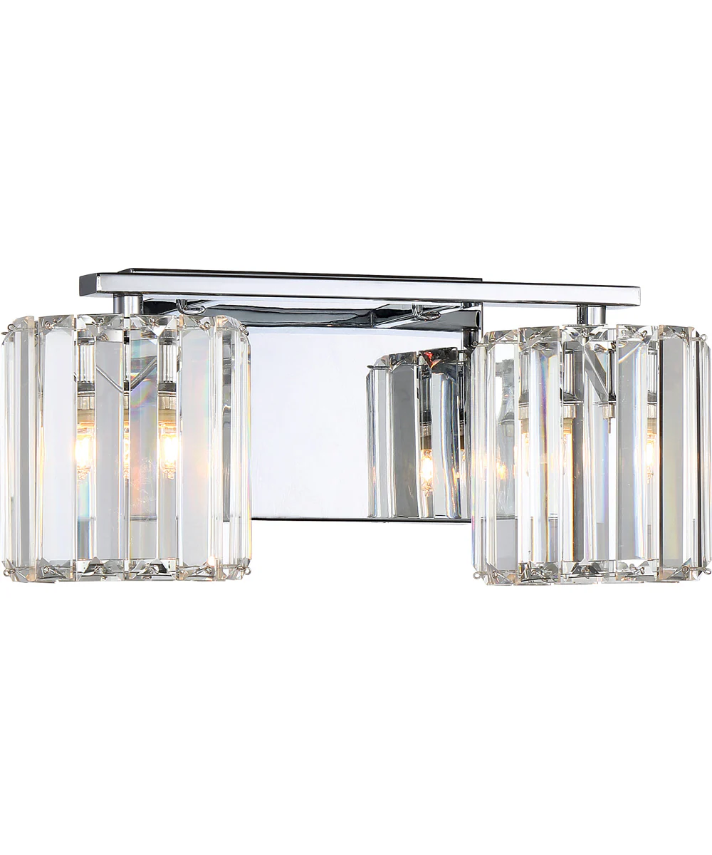 Divine Medium 2-light Bath Light Polished Chrome - Image 3
