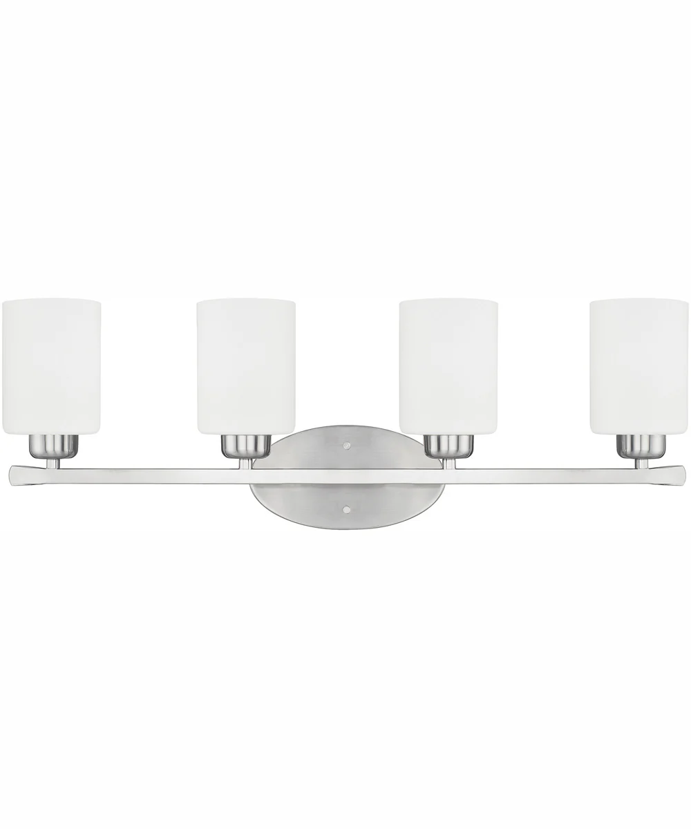 Dixon 4-Light Vanity Brushed Nickel