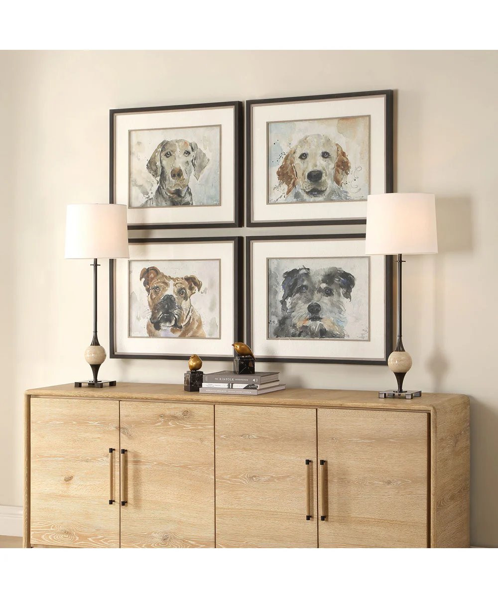 Dog Days Framed Prints Set of 4 - Image 3