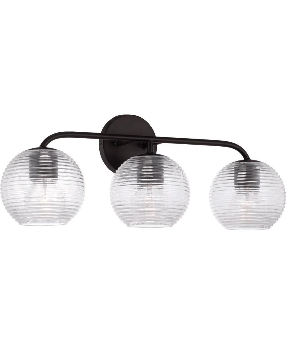 Dolan 3-Light Vanity Matte Black