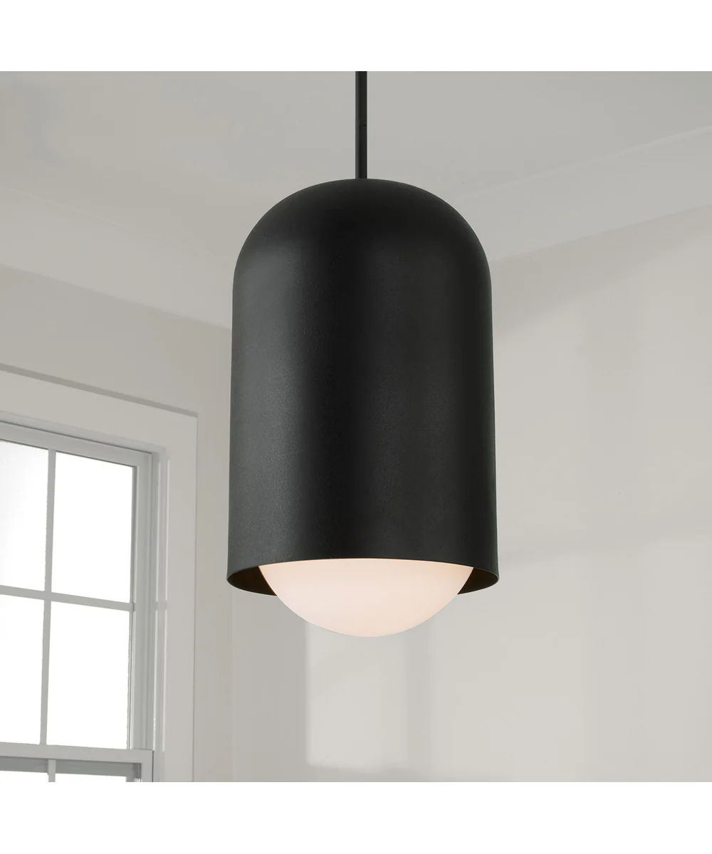 Dolby 1-Light Pendant Black Iron - Image 5