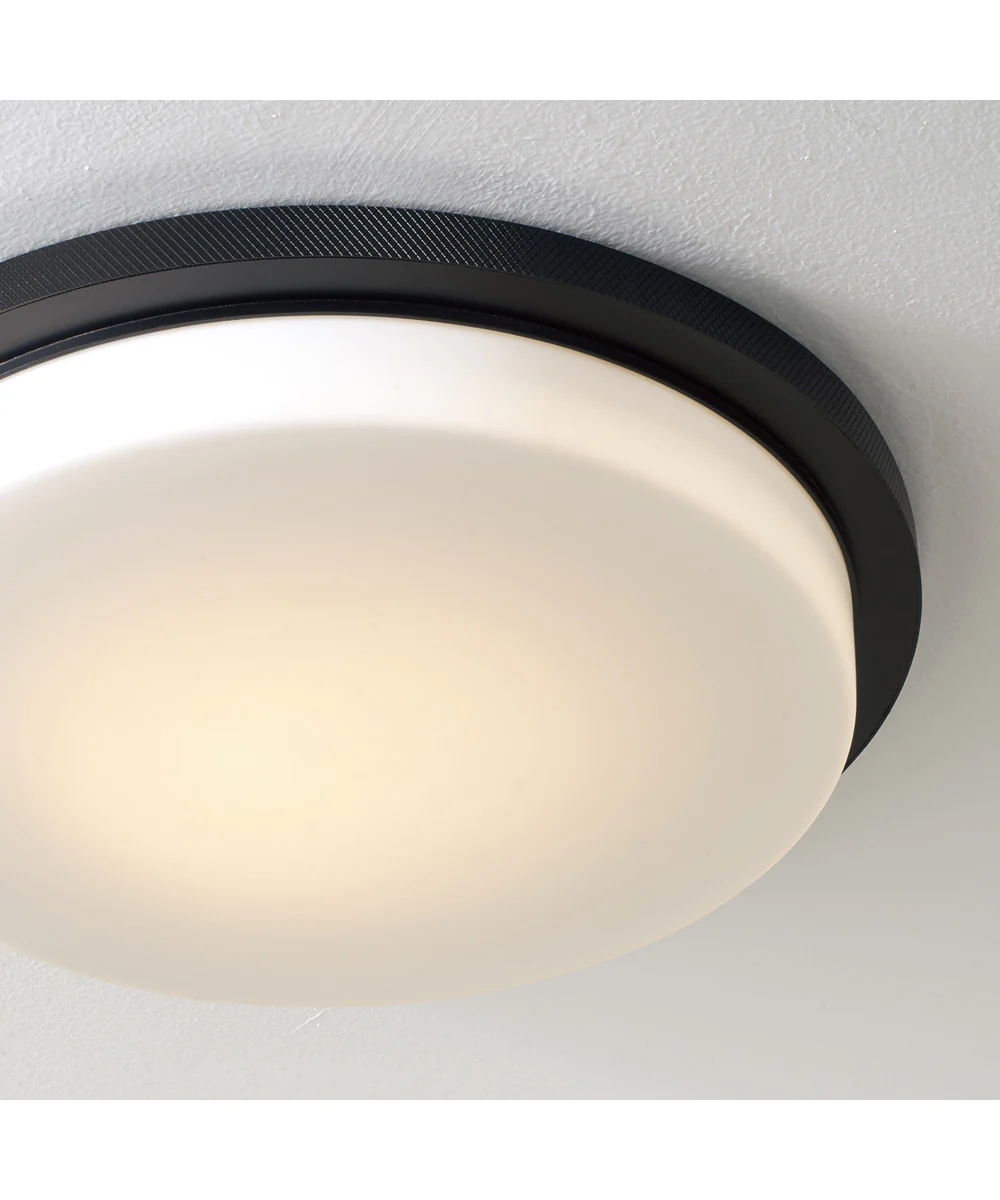 Dominic 1-Light Flush Matte Black - Image 3