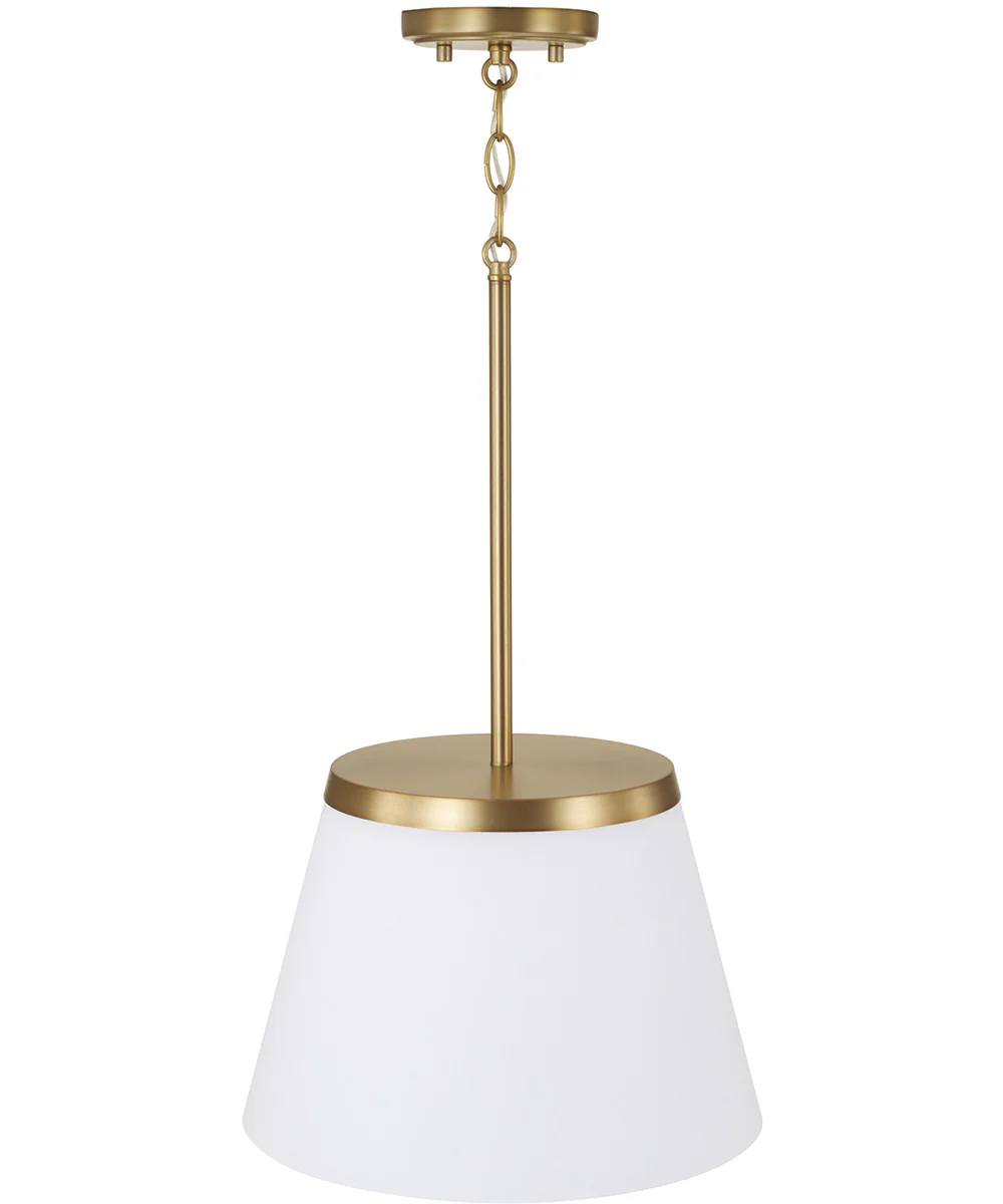 Drake 1-Light Pendant Aged Brass - Image 2