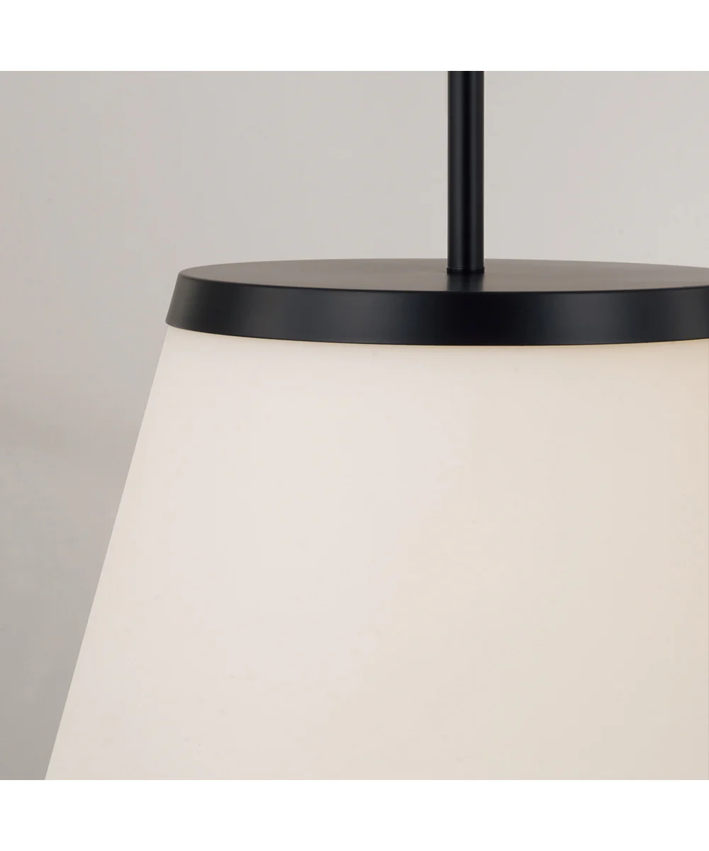 Drake 1-Light Pendant Matte Black - Image 3
