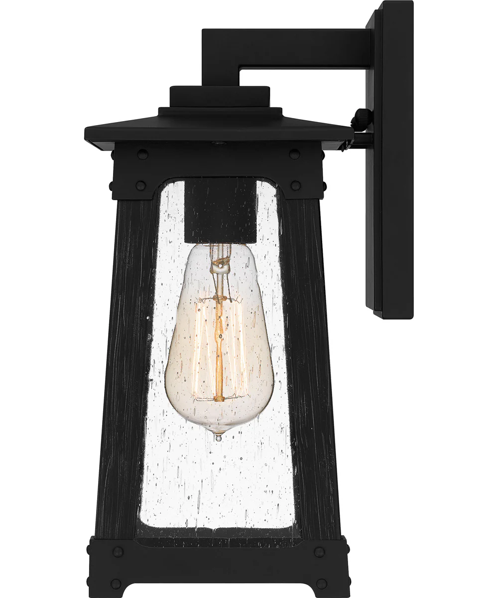 Drescher Small 1-light Outdoor Wall Light  Coastal Armour Aluminum Matte Black - Image 4