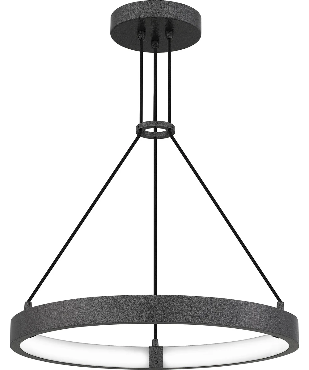 Drury Pendant Pewter Cast Iron