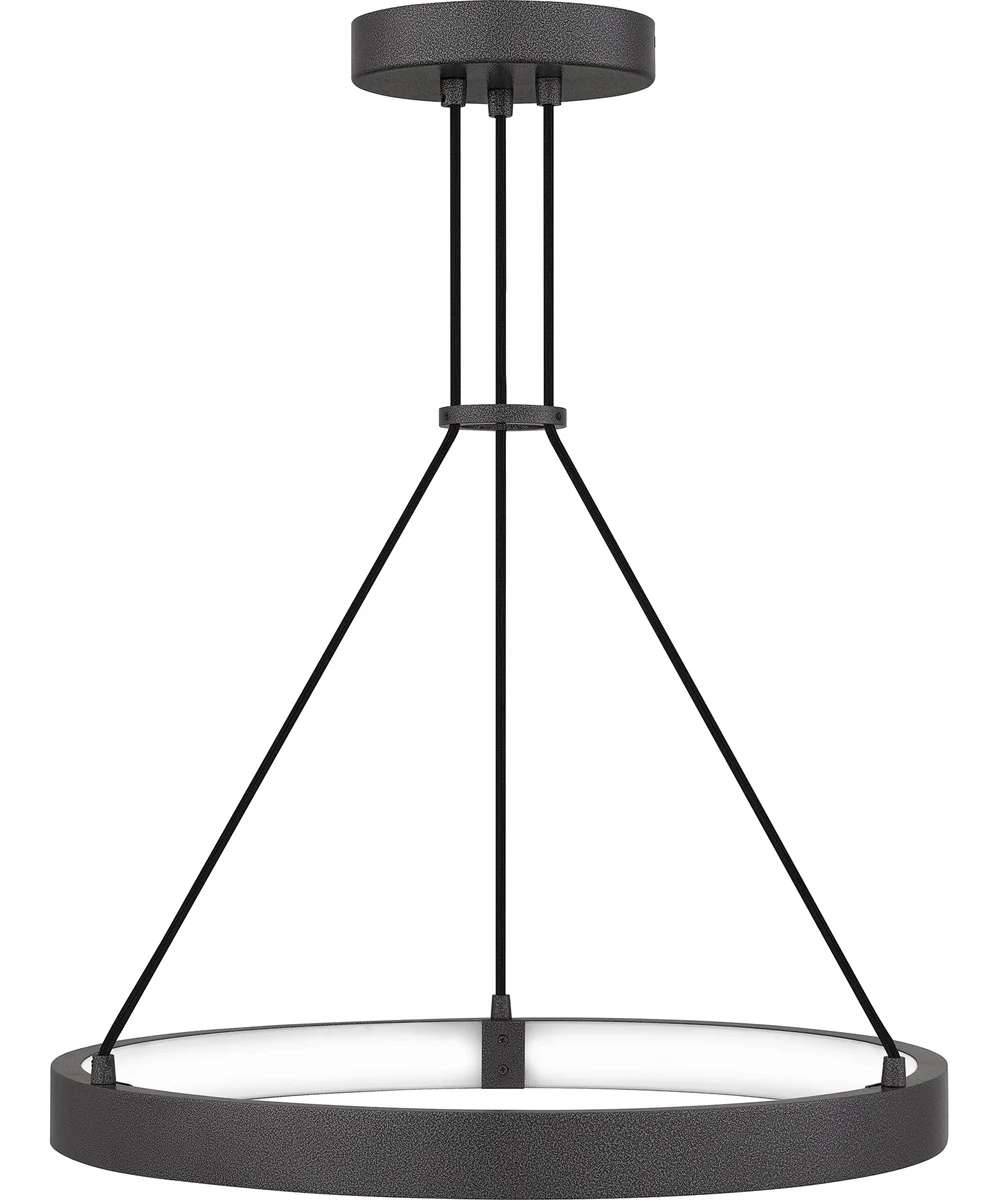 Drury Pendant Pewter Cast Iron - Image 3