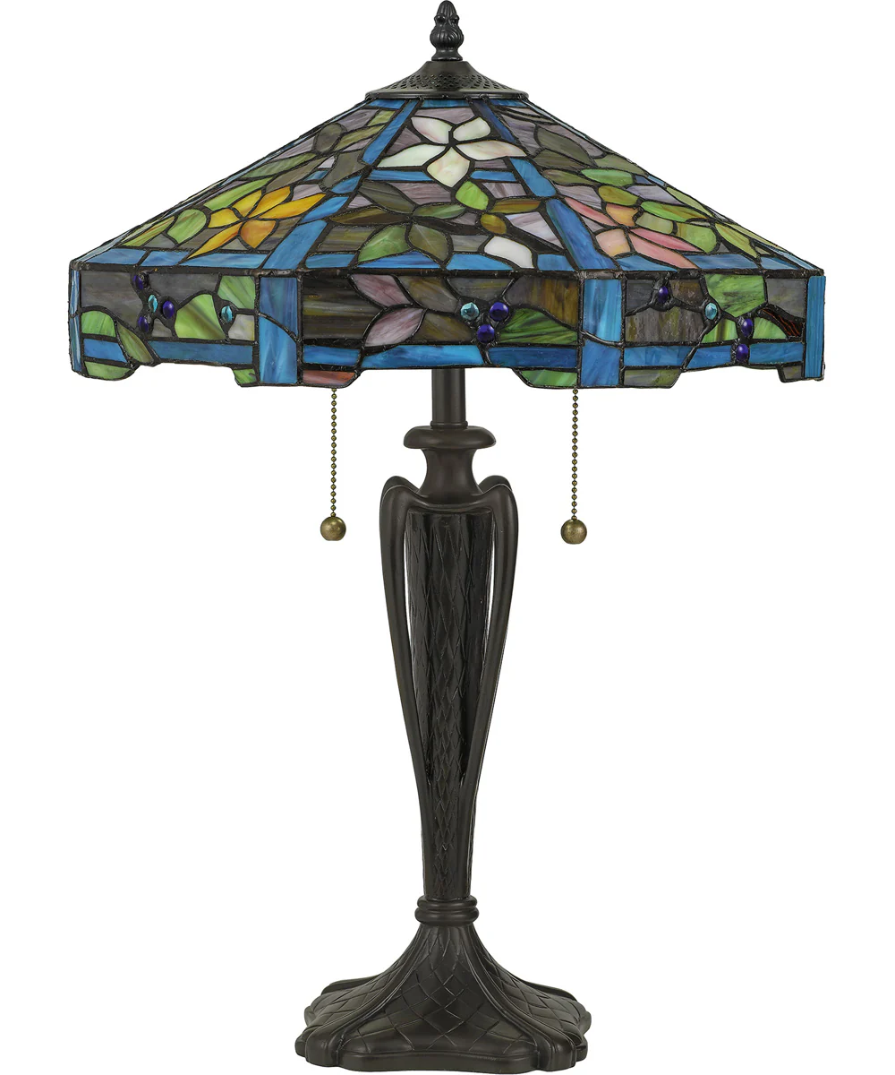 Duffy Small 2-light Table Lamp Vintage Bronze - Image 3