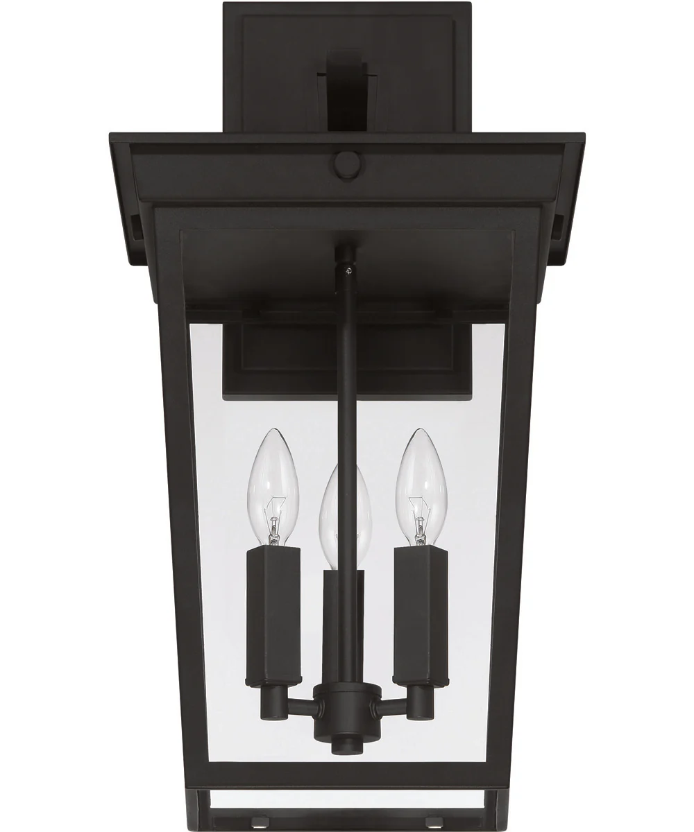 Duncan 3-Light Outdoor Lighting Textured Black - Image 3