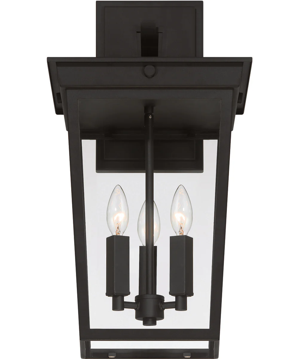 Duncan 3-Light Outdoor Lighting Textured Black - Image 4