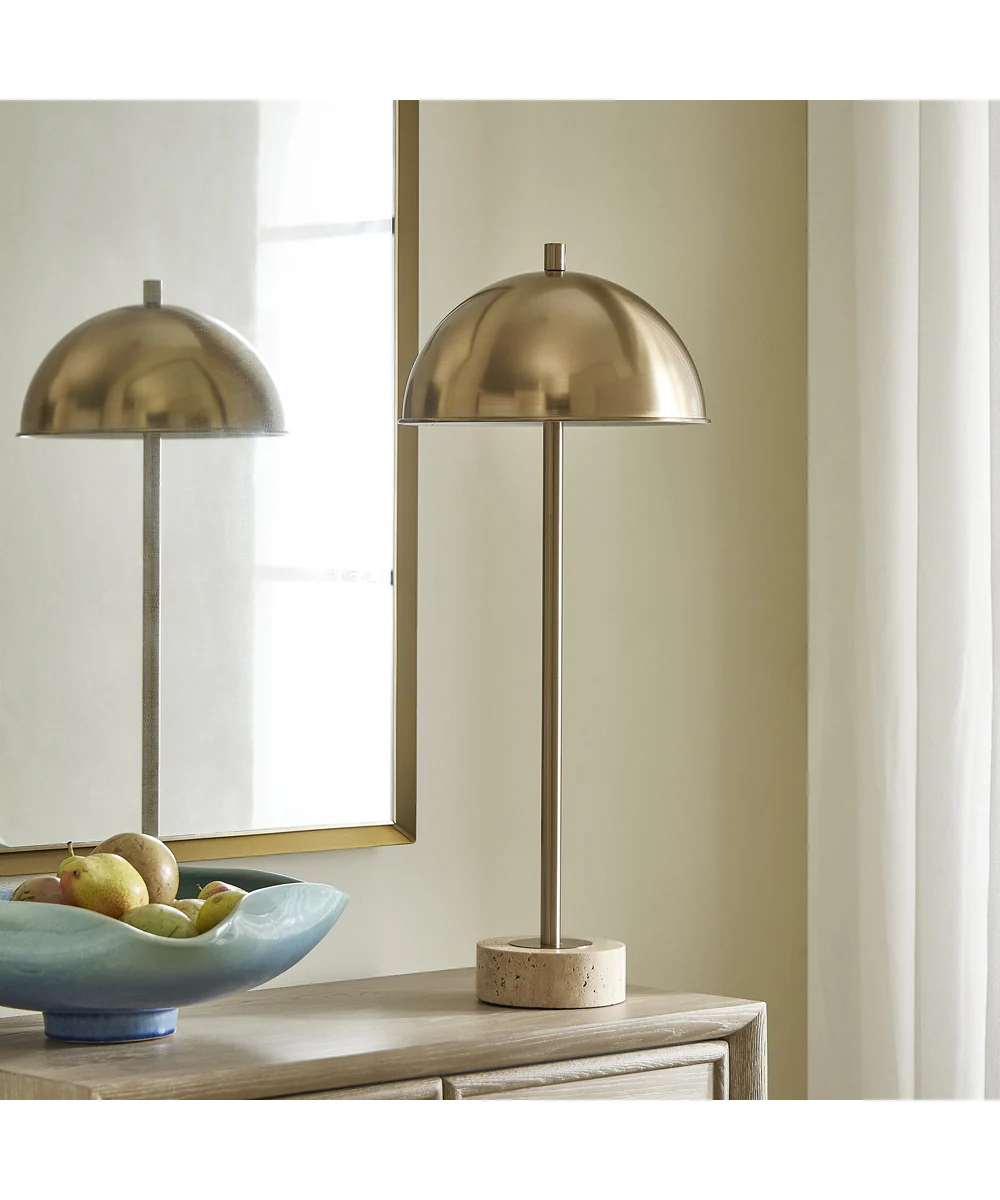 Dunham Brass Buffet Lamp - Image 3
