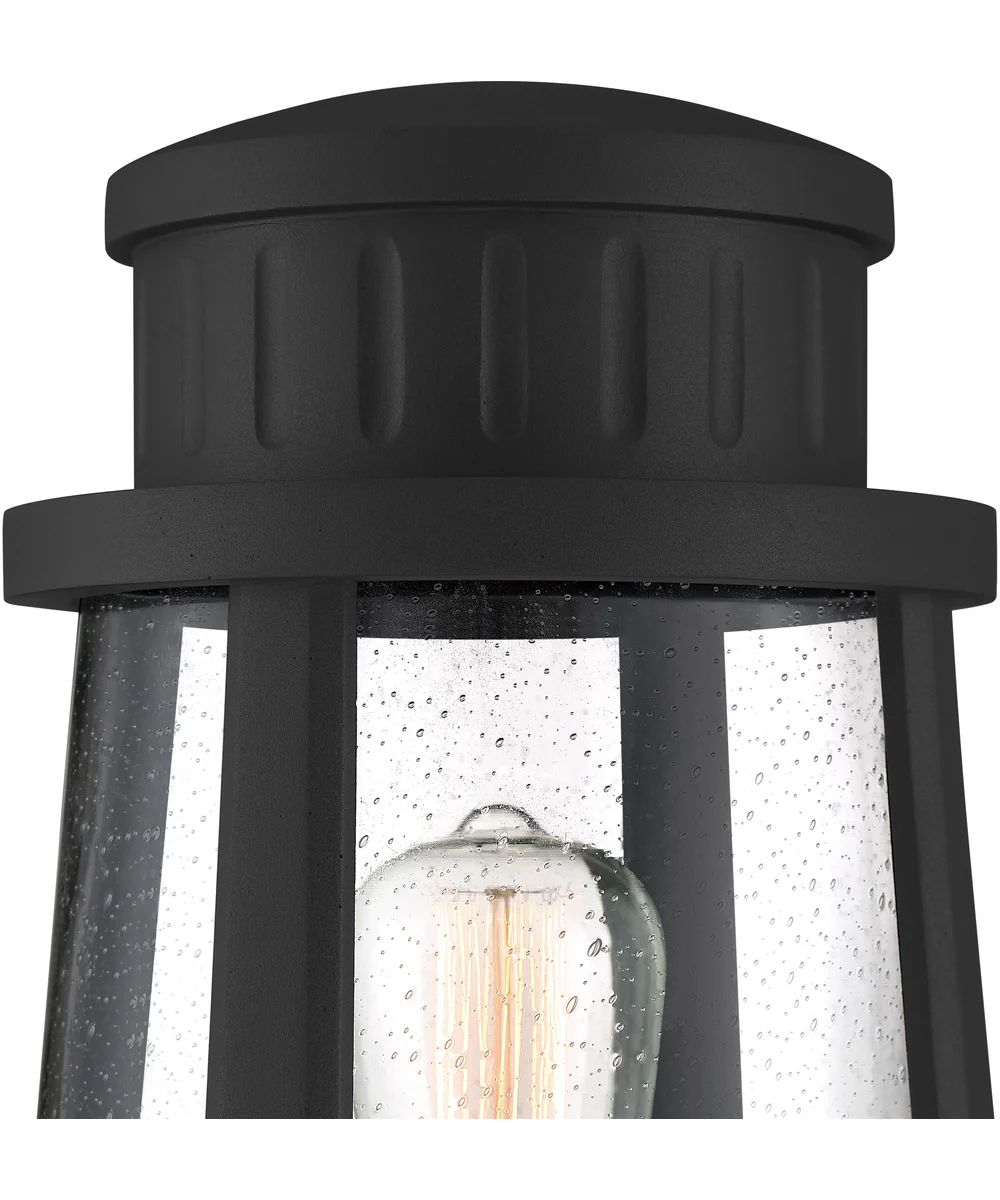 Dunham Large 1-light Outdoor Post Light  Coastal Armour Earth Black - Image 6