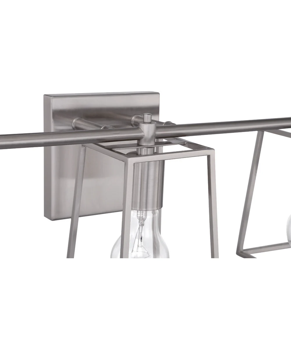 Dunn 3-Light Vanity Brushed Polished Nickel - Image 6