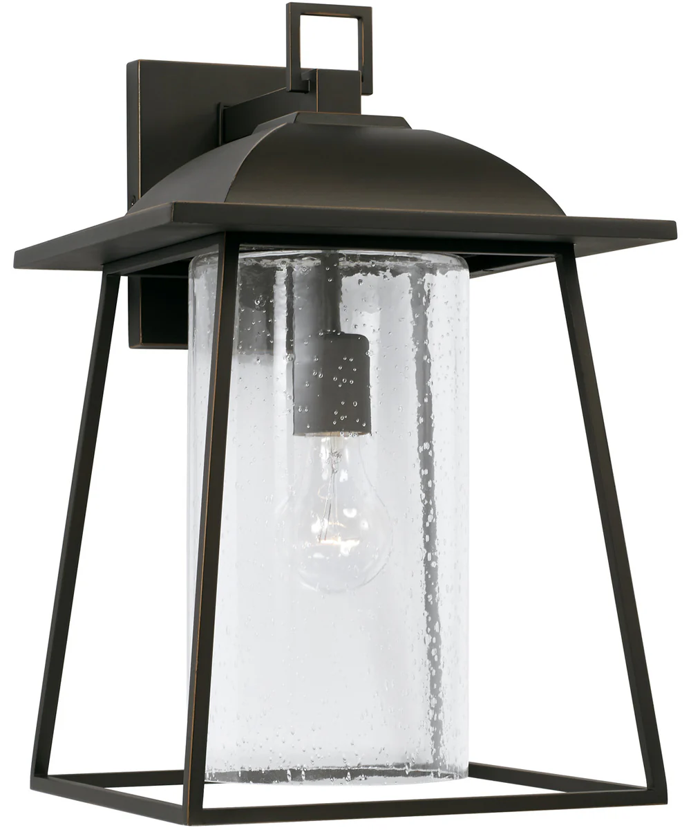 Durham 1-Light Outdoor Wall-Lantern Rain or Shine - Oiled Bronze