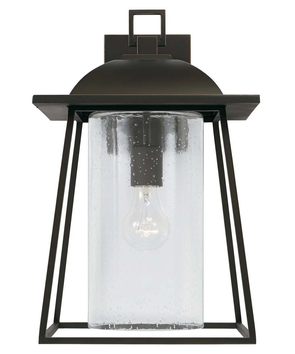 Durham 1-Light Outdoor Wall-Lantern Rain or Shine - Oiled Bronze - Image 4