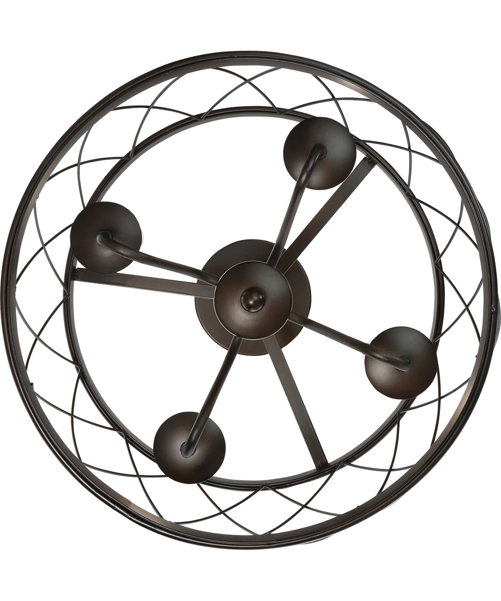 Dury Small 4-light Semi Flush Mount Palladian Bronze - Image 6