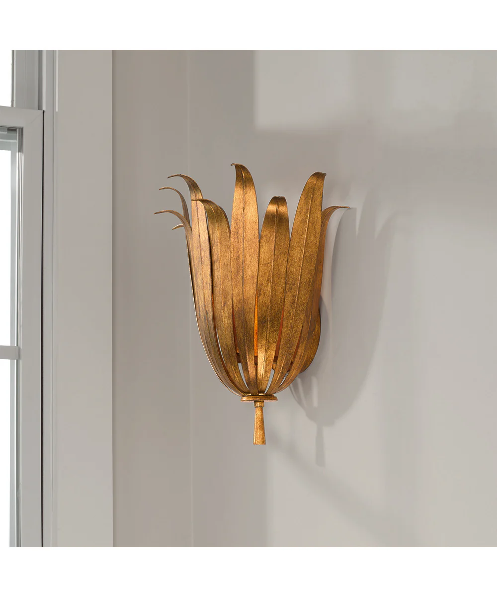 Eden 1-Light Sconce Antique Gold - Image 2