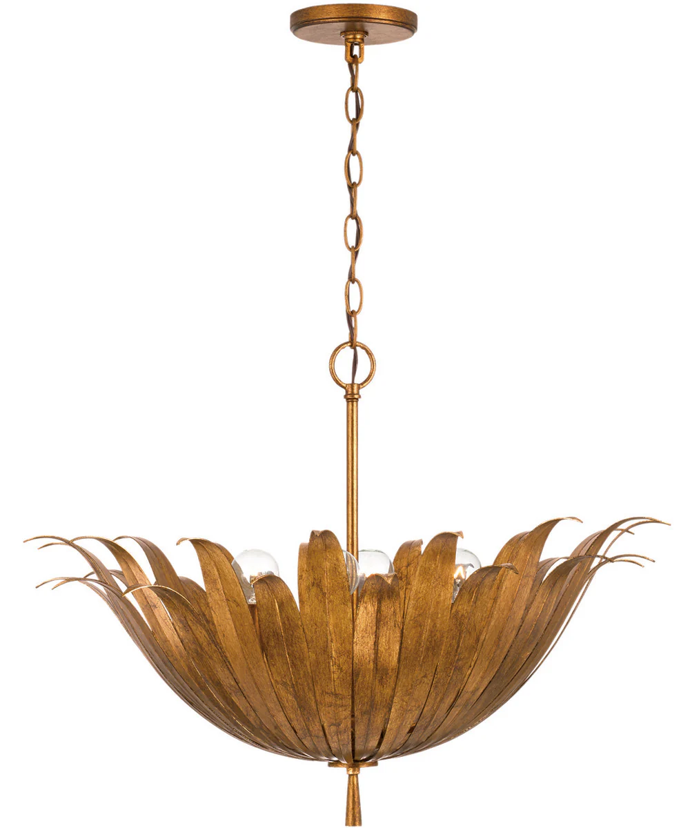 Eden 4-Light Pendant Antique Gold - Image 4