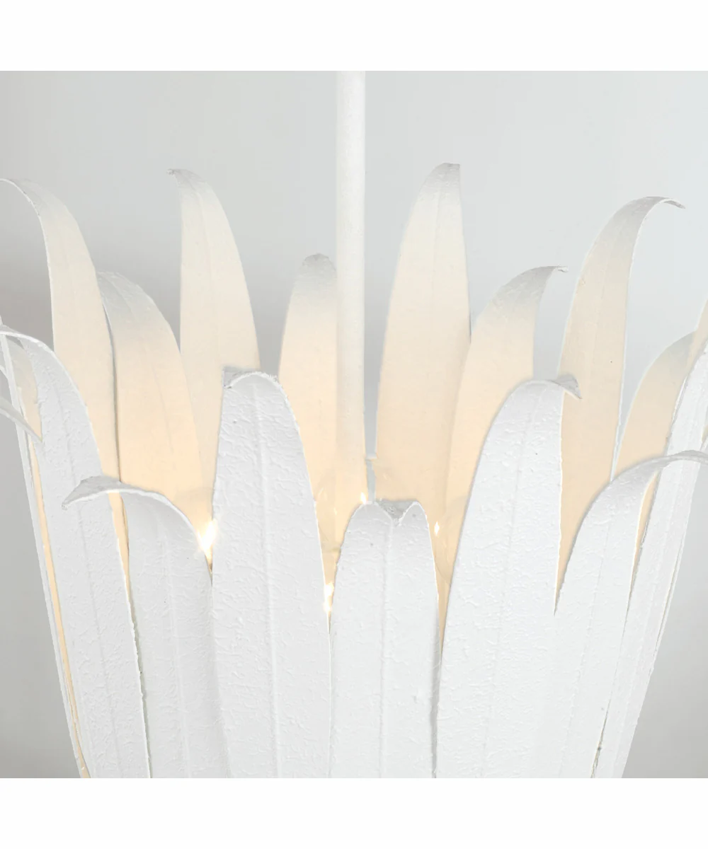 Eden 4-Light Pendant Textured White - Image 3