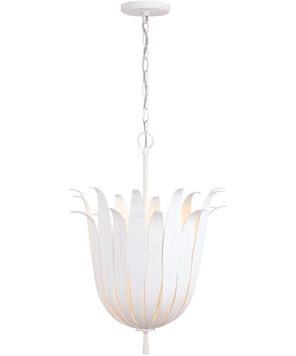Eden 4-Light Pendant Textured White - Image 4
