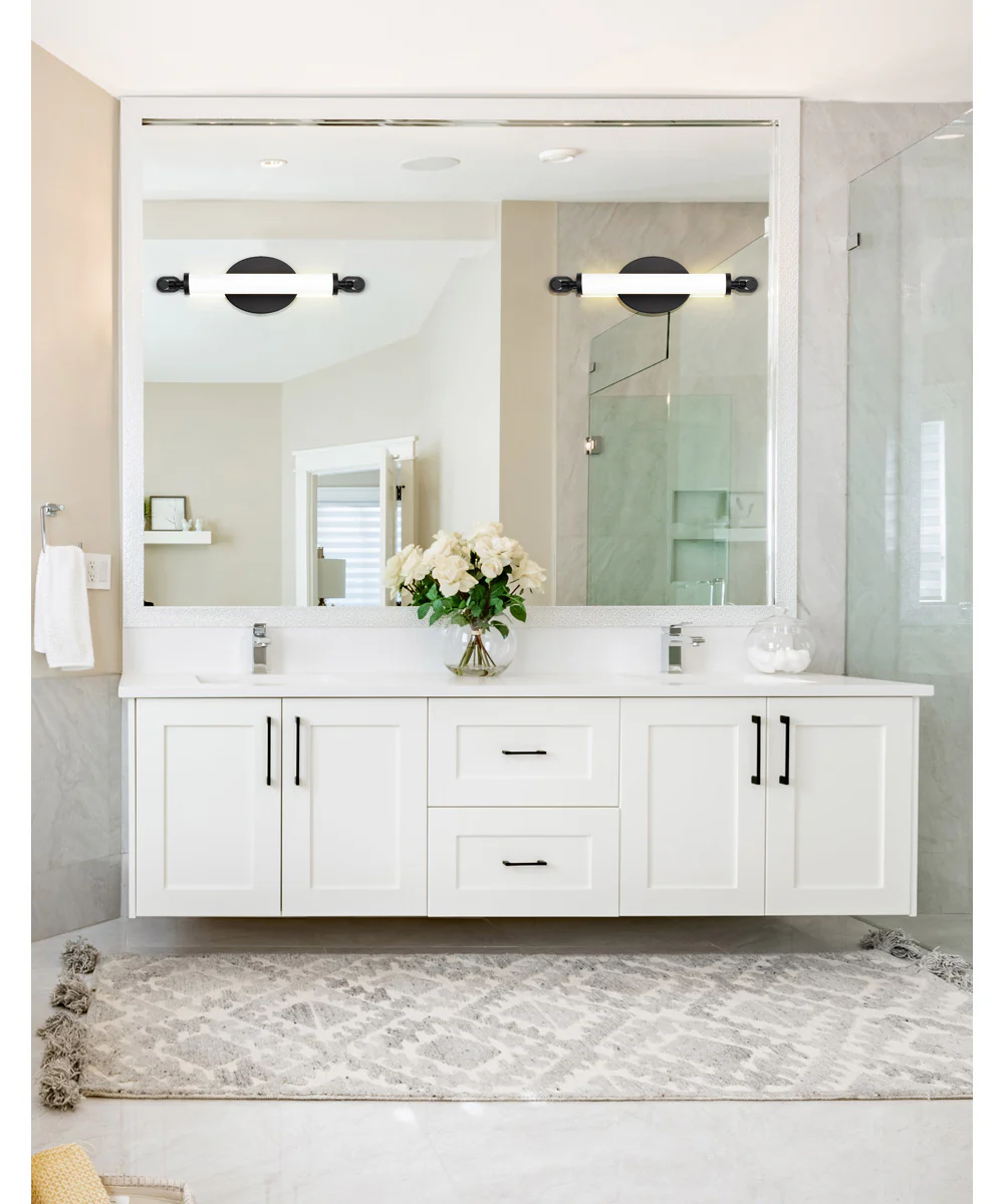 Edgeworth Vanity & Wall Matte Black - Image 2