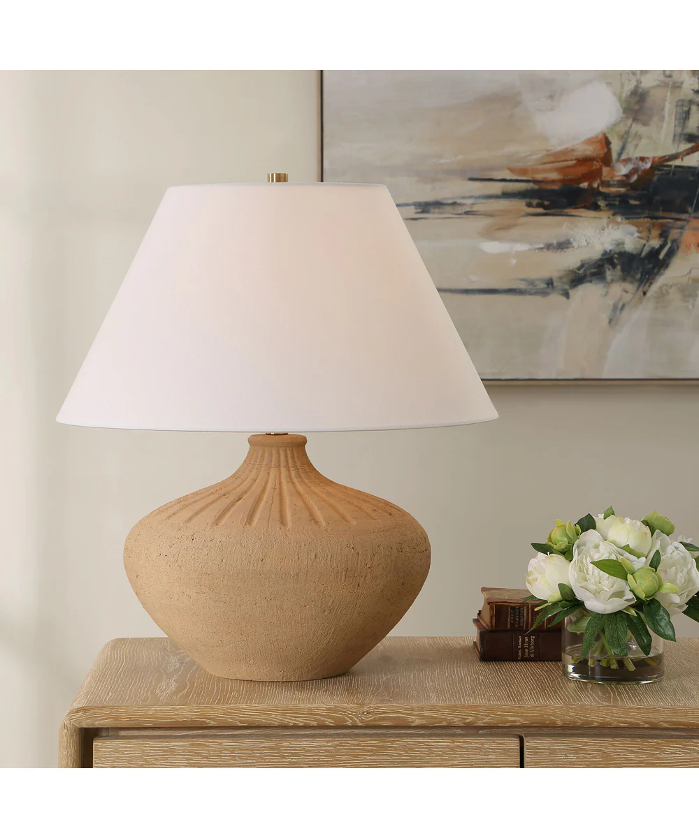 Eldon Terracotta Table Lamp - Image 2