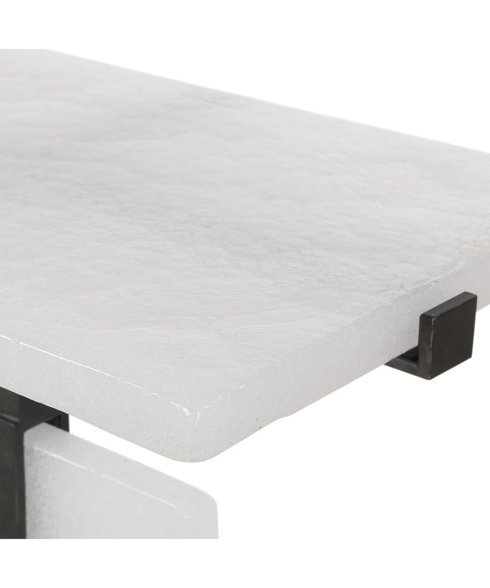 Elements Bubble Glass Accent Table - Image 6