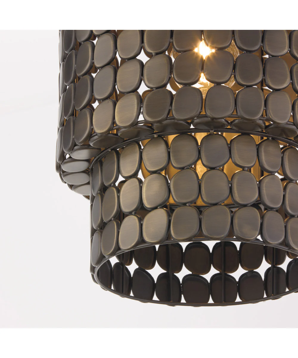 Eliana 1-Light Pendant Dark Brass - Image 3