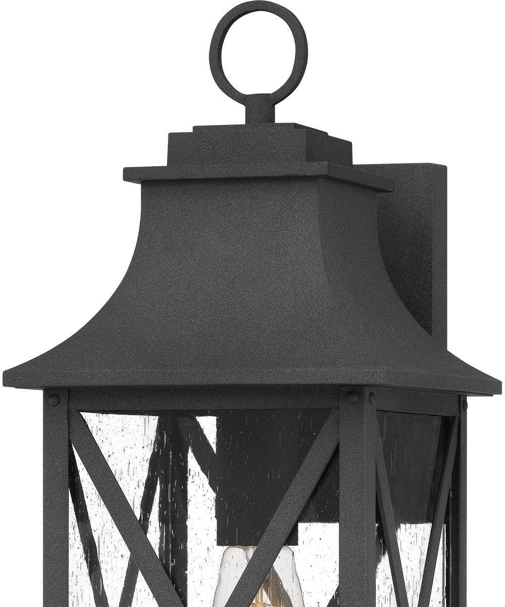 Ellerbee Medium 1-light Outdoor Wall Light  Coastal Armour Aluminum Mottled Black - Image 6