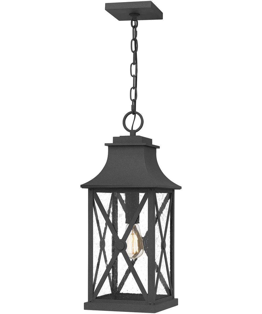 Ellerbee Small 1-light Mini Pendant Coastal Armour Aluminum Mottled Black - Image 2