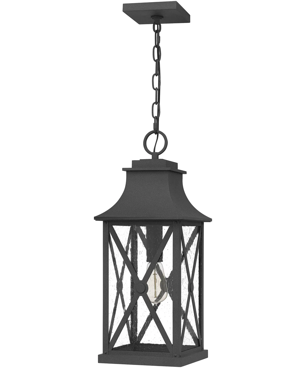 Ellerbee Small 1-light Mini Pendant Coastal Armour Aluminum Mottled Black - Image 3