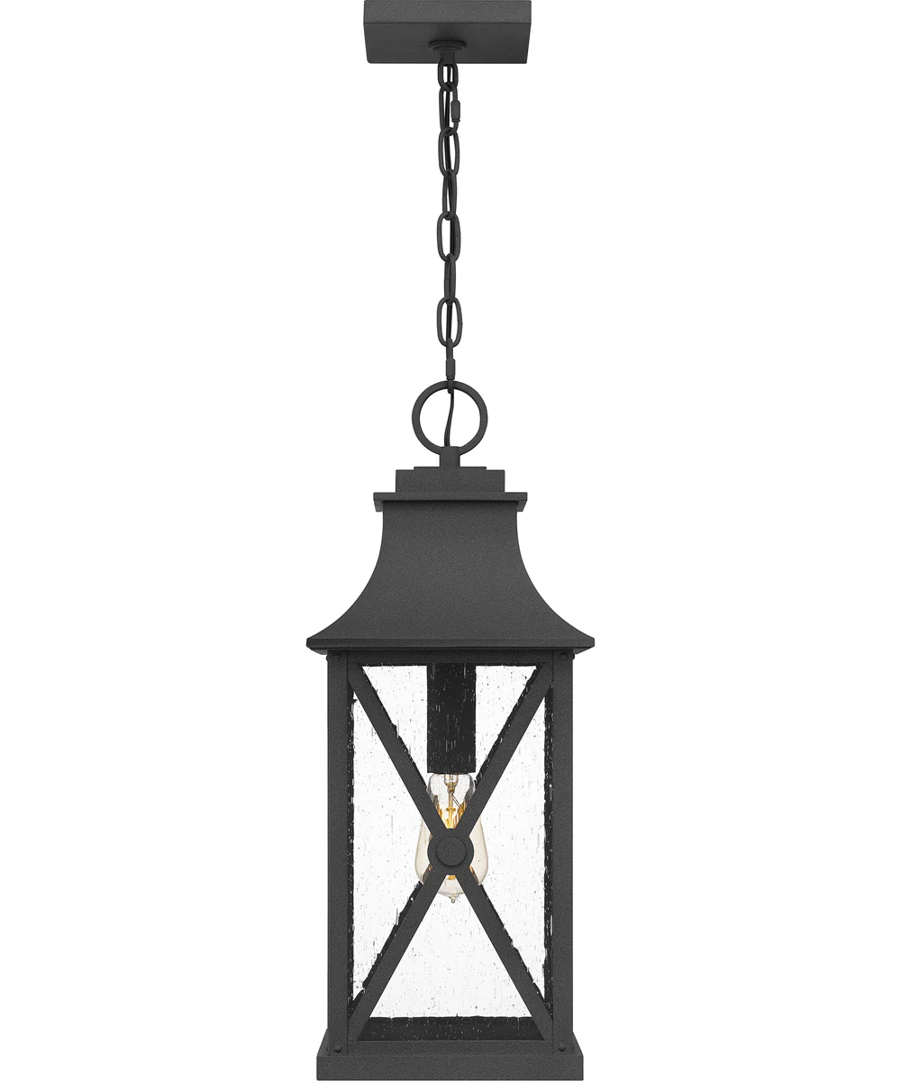 Ellerbee Small 1-light Mini Pendant Coastal Armour Aluminum Mottled Black - Image 4