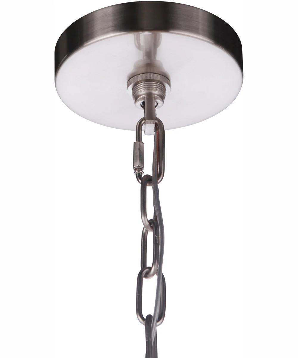 Elliot 5-Light Chandelier Brushed Polished Nickel - Image 4