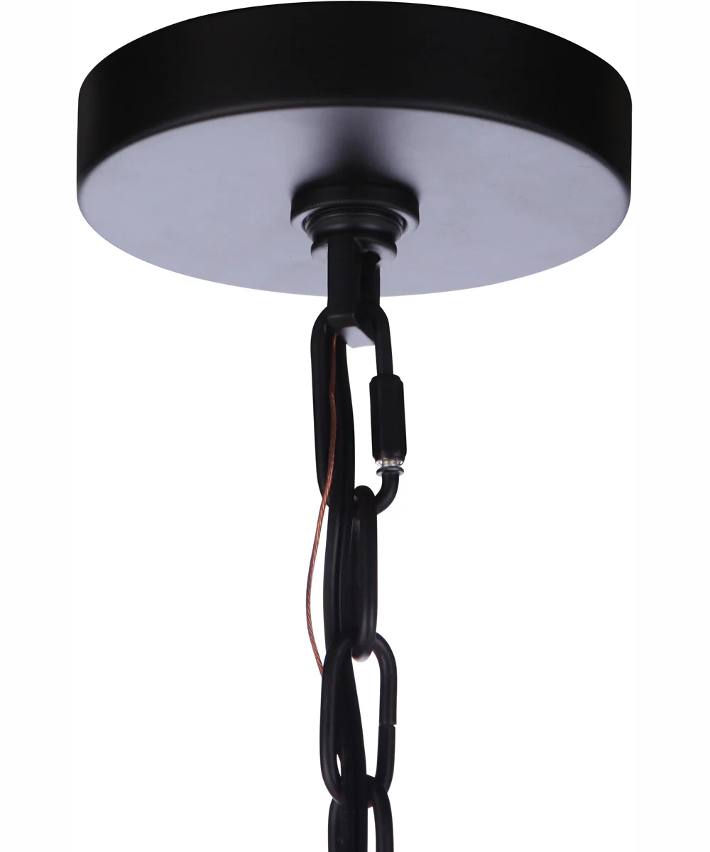 Elliot 5-Light Pendant Flat Black - Image 10