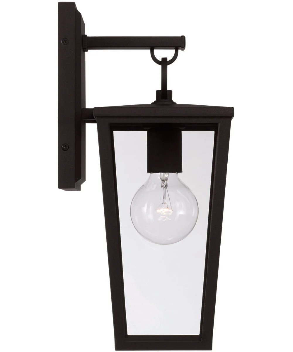 Elliott 1-Light Outdoor Wall-Lantern Rain or Shine - Black - Image 5