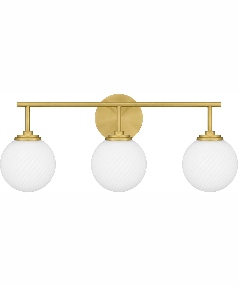 Eloise Large 3-light Bath Light Aged Brass - Image 3