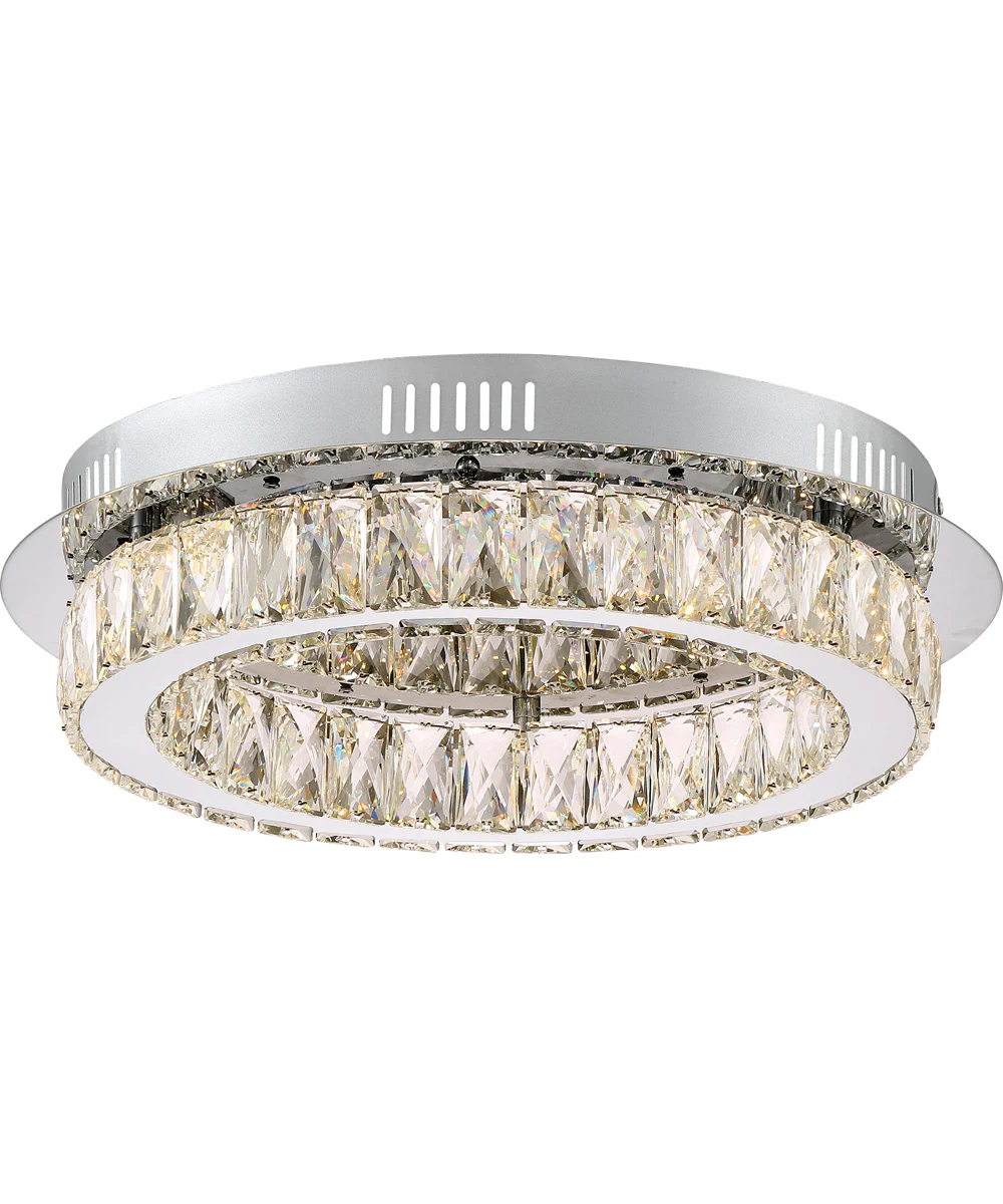 Embrace Large Flush Mount Polished Chrome - Image 4