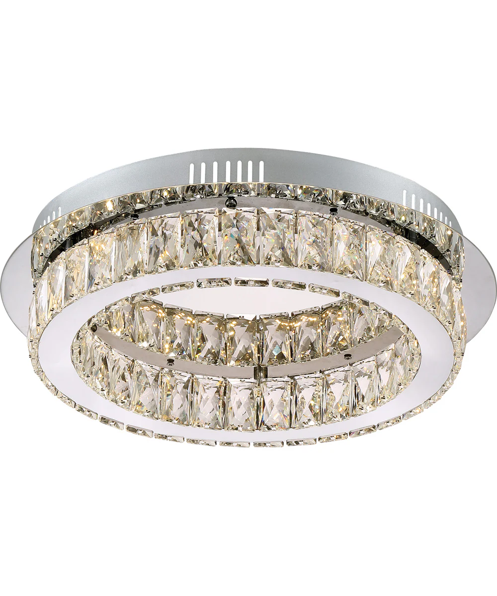 Embrace Large Flush Mount Polished Chrome - Image 5