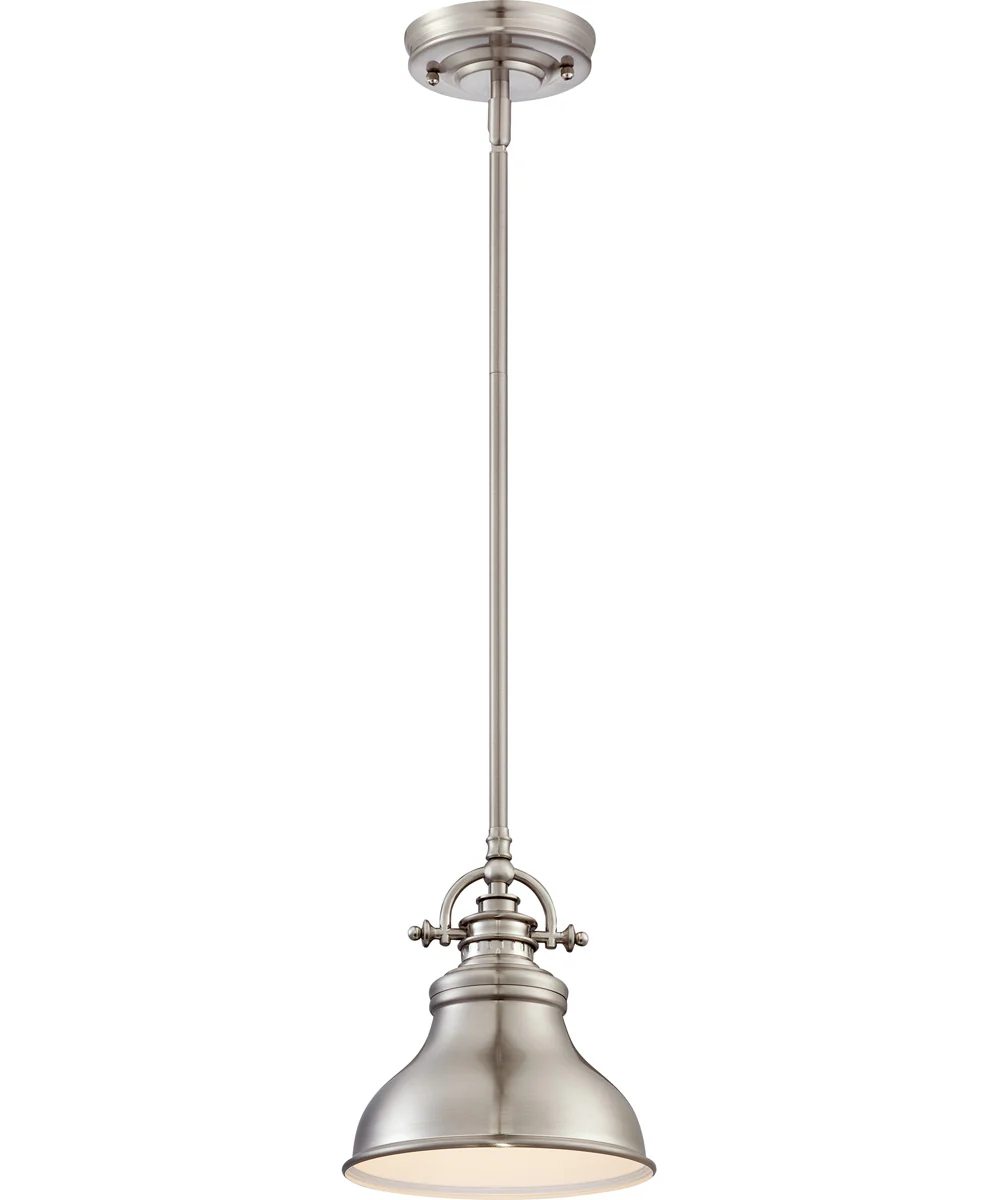 Emery Small 1-light Mini Pendant Brushed Nickel - Image 2