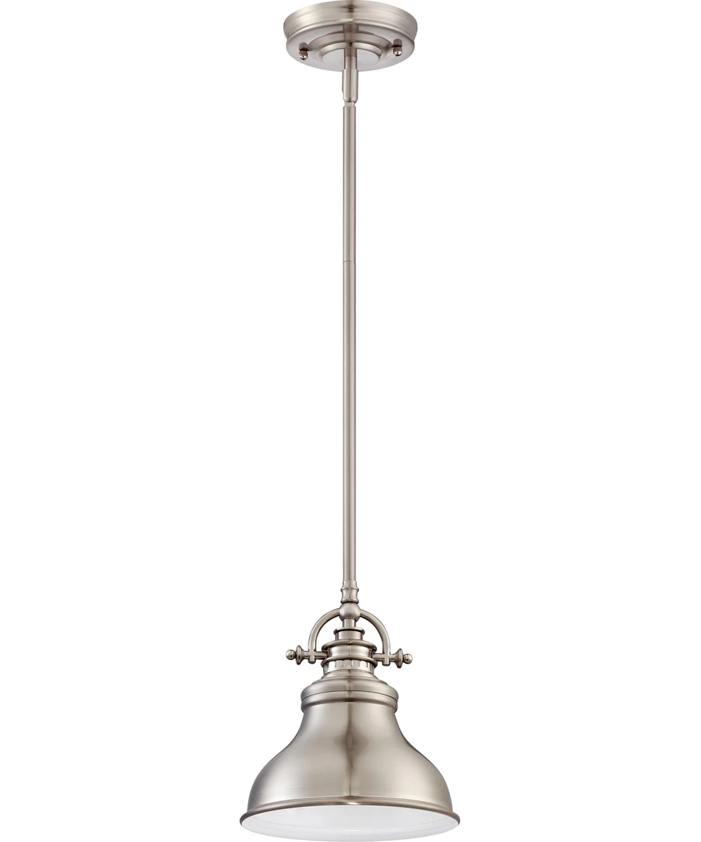 Emery Small 1-light Mini Pendant Brushed Nickel - Image 3