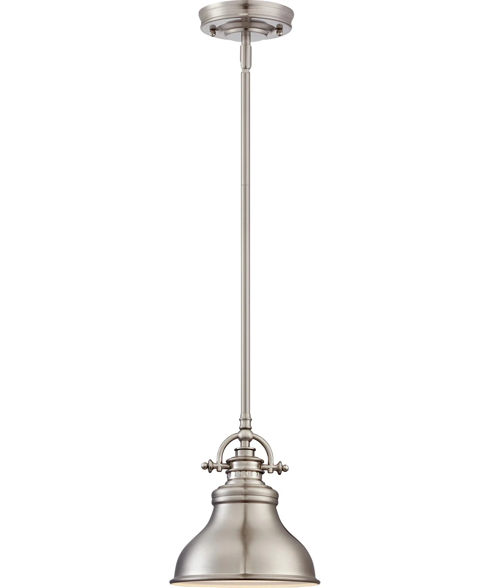 Emery Small 1-light Mini Pendant Brushed Nickel - Image 4