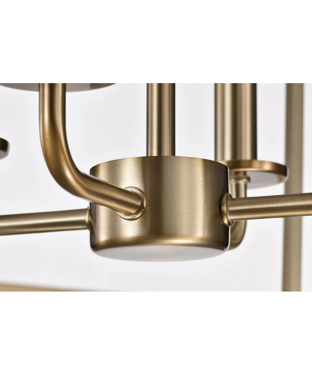 Emma 4-Light Pendant Burnished Brass - Image 9