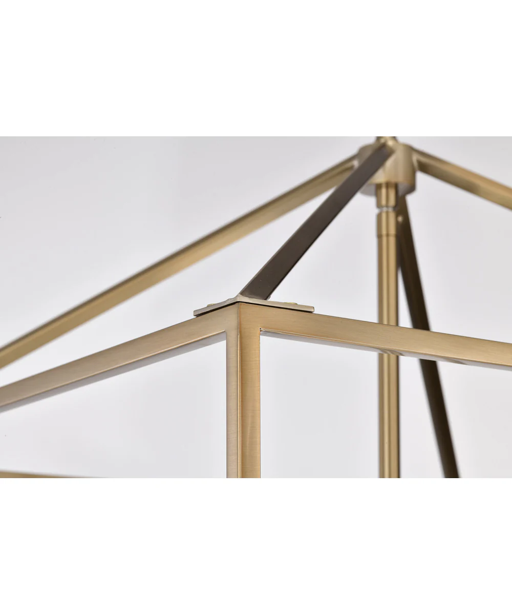 Emma 4-Light Pendant Burnished Brass - Image 7