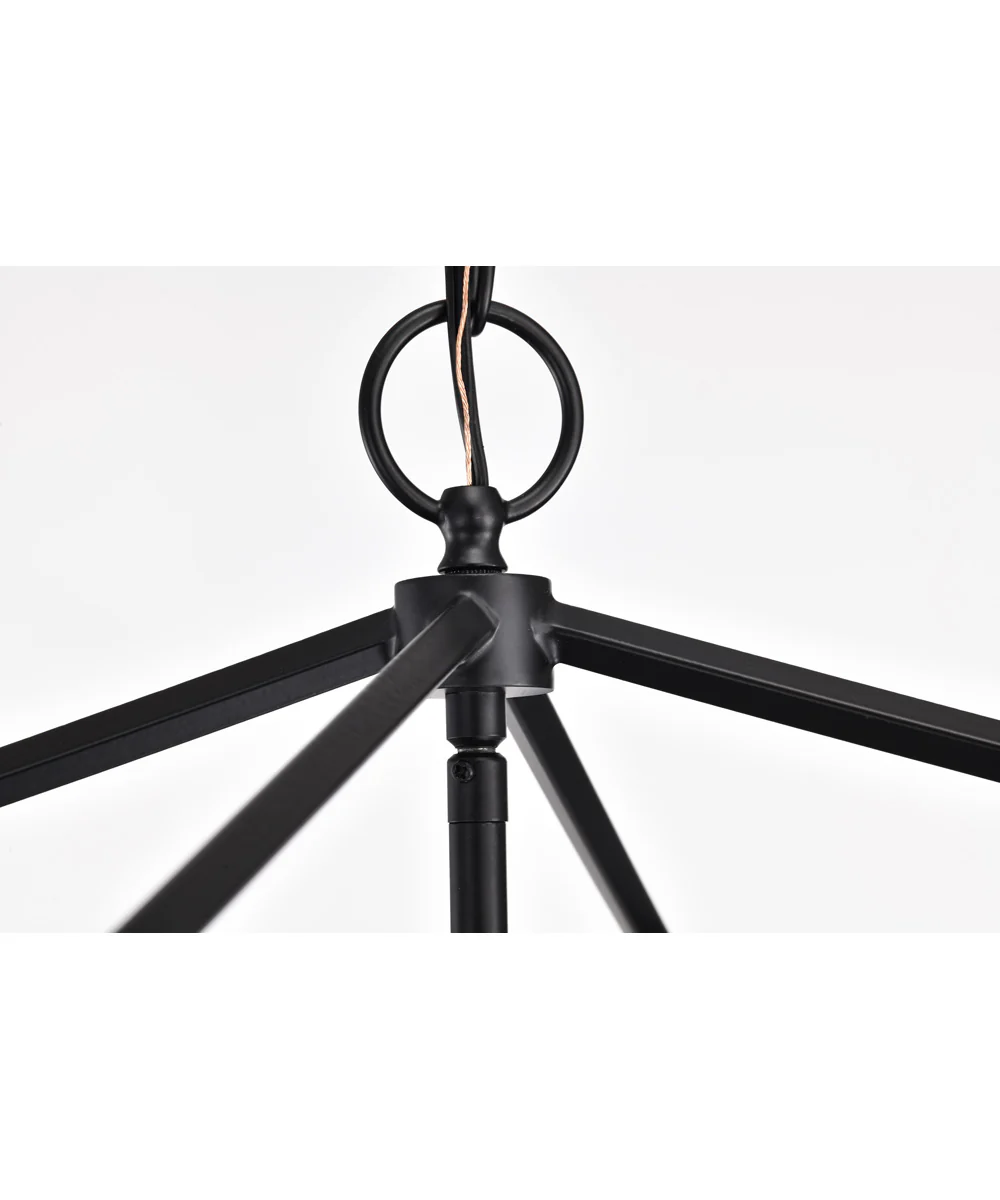 Emma 4-Light Pendant Dark Bronze - Image 11