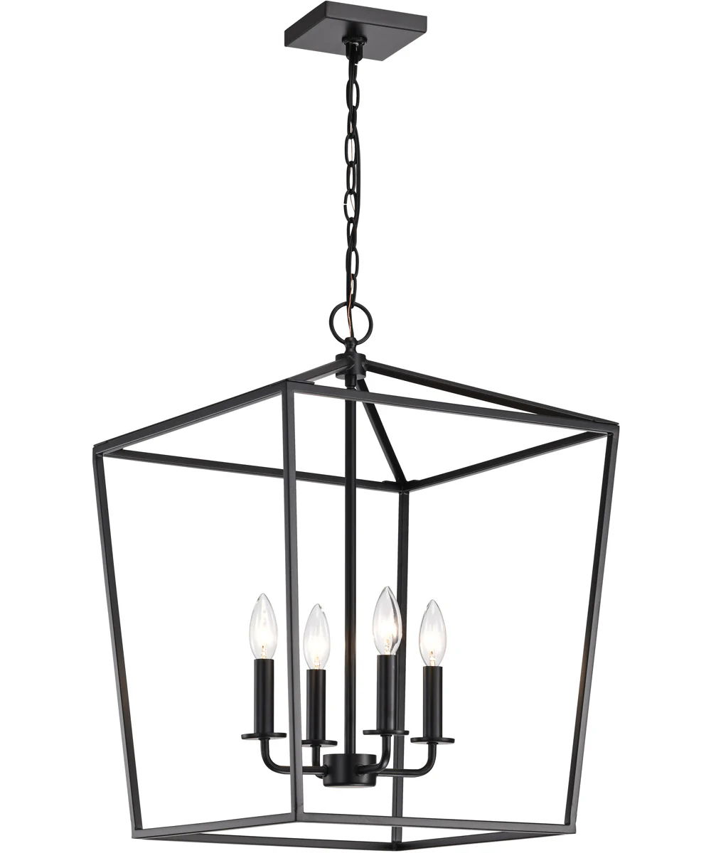 Emma 4-Light Pendant Dark Bronze - Image 2